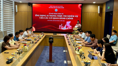 Hai Phong meluncurkan kompetisi "Penerapan AI dalam Pelaksanaan Tugas Administratif" pada tahun 2026.