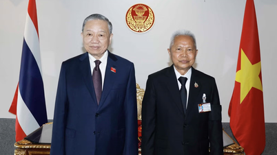 [Ảnh] Tổng Bí thư, Chủ tịch nước Tô Lâm hội kiến Chủ tịch Quốc hội Thái Lan