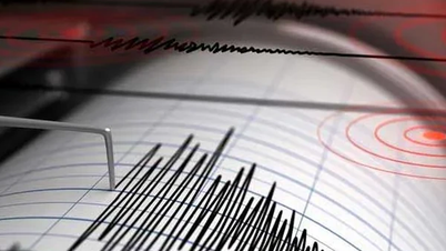 Quang Ngai: Gempa bumi dengan magnitud 3.7 di komune Mang Den.