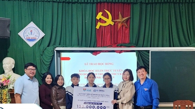 Die Provinzen Nghe An und Ha Tinh erhalten 70% der Studiengebühren für IELTS- und Online-Kommunikationskurse aus dem V-Skill Foreign Language Development Fund.