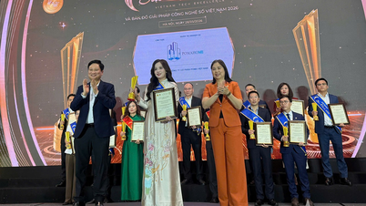 Presentazione dei premi Sao Khue e annuncio della mappa delle soluzioni tecnologiche digitali 2026.