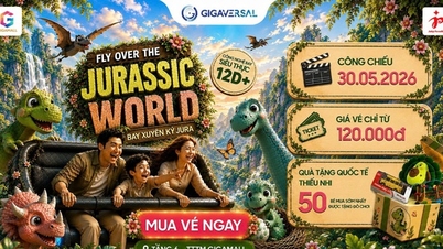 À l'occasion de la Journée des enfants (1er juin), emmenez votre enfant faire un « voyage au Jura » pour admirer des dinosaures surréalistes à Gigamall.