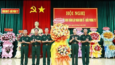 Binh đoàn 16 công bố quyết định thành lập Đoàn Kinh tế - Quốc phòng 717