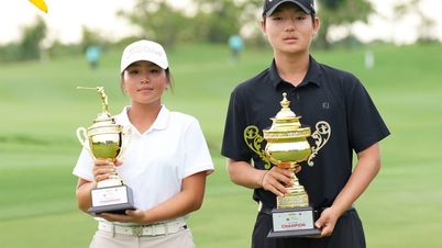 Logan Kim e Anna Le vincono un torneo di golf giovanile nella massima serie AJGA degli Stati Uniti.