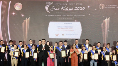 Trao giải thưởng Sao Khuê 2026: Tôn vinh 123 giải pháp công nghệ Việt Nam giúp phát triển kinh tế số