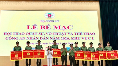 Cerimônia de encerramento do Festival Esportivo da Polícia Popular de 2026 – Região I em Quang Ninh