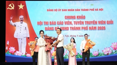Fase finale del concorso per oratori e propagandisti d'eccellenza del Comitato del Partito del Comitato Popolare di Hanoi.