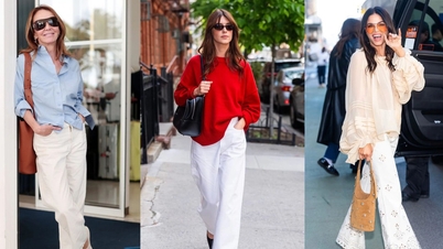 As calças jeans brancas estão voltando à moda, mas quais são algumas maneiras estilosas de usá-las como uma verdadeira fashionista?