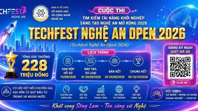 Departamentul de Știință și Tehnologie Nghe An lansează competiția „Techfest Nghe An Open 2026”.