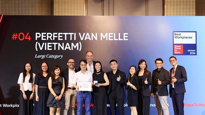 Perfetti Van Melle Vietnam masuk dalam peringkat 4 tempat kerja terbaik di Vietnam pada tahun 2026.
