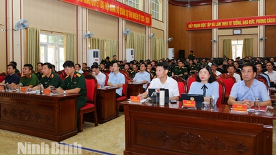 Tập huấn khung diễn tập phòng thủ dân sự, ứng phó bão mạnh, siêu bão và tìm kiếm cứu nạn năm 2026