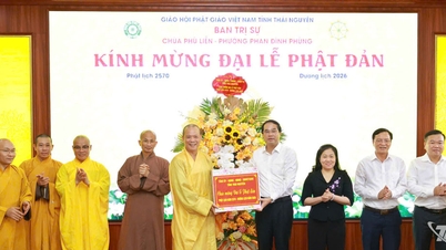 O Secretário do Comitê Provincial do Partido de Thai Nguyen estende suas felicitações pela Celebração do Aniversário de Buda de 2026.