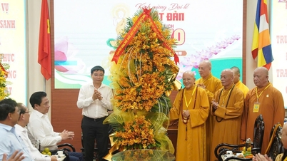 El viceprimer ministro Nguyen Van Thang realiza una visita para felicitar al pueblo con motivo de la celebración del cumpleaños de Buda, según el calendario budista 2570.