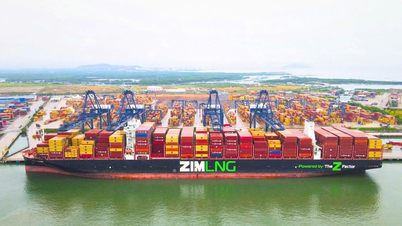 Cảng Sài Gòn-SSA đón chuyến tàu container LNG đầu tiên kết nối Bờ Đông nước Mỹ