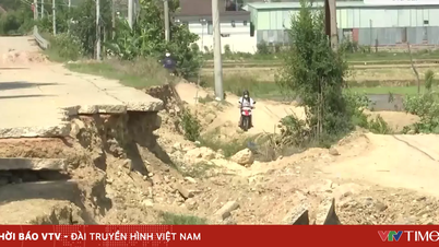 Gia Lai: Moradores aguardam ansiosamente os reparos na estrada principal após seis meses de deslizamentos de terra.