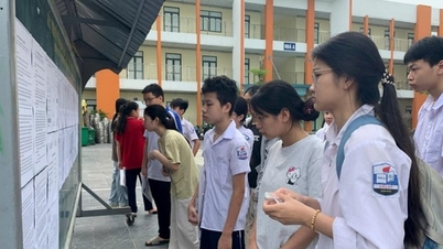 Lebih 1,000 pelajar dari komune Hoai Duc telah melengkapkan prosedur untuk mengambil peperiksaan kemasukan gred 10.