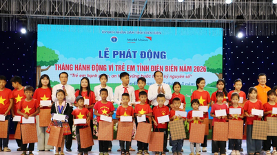 ได้รับเงินสนับสนุนกว่า 745 ล้านดองเวียดนามสำหรับเด็กด้อยโอกาสในจังหวัดเดียนเบียน
