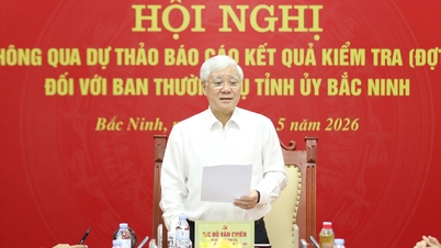 A Politikai Bizottság jóváhagyta a Bac Ninh-i második ellenőrzés eredményeiről szóló jelentéstervezetet.