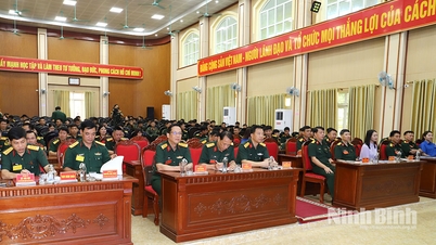 Commandement militaire provincial de Ninh Binh : Cérémonie d'ouverture du concours 2026 des cadres syndicaux de jeunesse et des jeunes propagandistes exceptionnels
