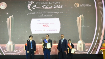 Dwa rozwiązania technologii cyfrowej Agribanku zdobywają nagrodę Sao Khue Award 2026.