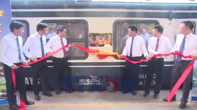 Opstart af "QT3/4 Special Train" på ruten Hanoi-Thai Nguyen.