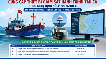 Thông báo 03 loại thiết bị giám sát hành trình tàu cá đáp ứng quy định theo Nghị định số 41/2026/NĐ-CP