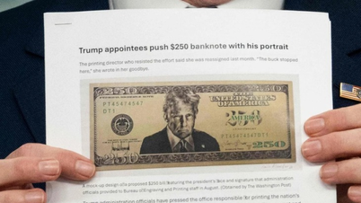 Mỹ dự định in hình ông Trump lên tờ tiền 250 USD