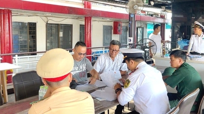 בדיקת בטיחות נתיבי מים לקראת פסטיבל הזיקוקים הבינלאומי של דא נאנג 2026