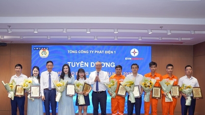 EVNGENCO1 សរសើរកម្មករឆ្នើម និងមន្ត្រីសុវត្ថិភាព និងសុខភាពការងារដ៏ល្អឥតខ្ចោះក្នុងឆ្នាំ ២០២៦។