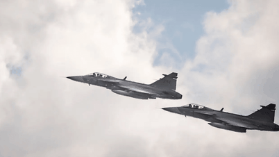 Sverige levererade 16 Gripen C/D-stridsflygplan och bistod Ukraina med att köpa den nya Gripen E-varianten.