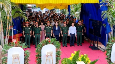 Nella provincia di Quang Ninh viene organizzata la raccolta dei resti dei soldati caduti per le analisi del DNA.