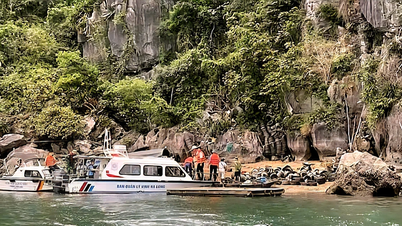 Quang Ninh ripristina la sicurezza e l'ordine e protegge il paesaggio nella baia di Ha Long.
