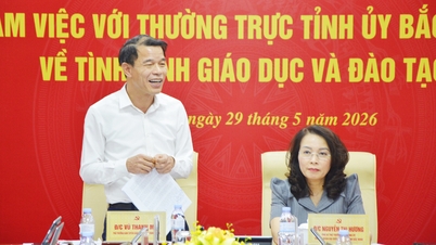 Ban Tuyên giáo và Dân vận Trung ương khảo sát công tác giáo dục, đào tạo nghề tại Bắc Ninh