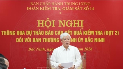 Phó Chủ tịch Thường trực Quốc hội Đỗ Văn Chiến chủ trì Hội nghị thông qua dự thảo báo cáo kết quả kiểm tra đối với Ban Thường vụ Tỉnh ủy Bắc Ninh