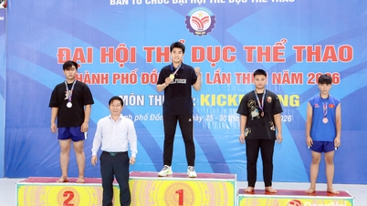 Il distretto di Phuoc Binh è in testa alla classifica della competizione di kickboxing al 1° Festival sportivo della città di Dong Nai 2026.