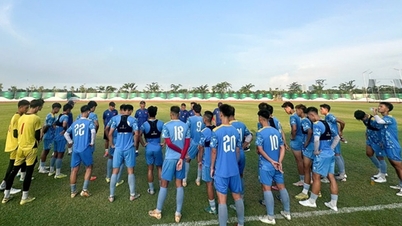 U19 Việt Nam rèn quân dưới nắng nóng 32 độ tại Indonesia