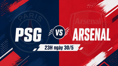 Přehled fotbalového zápasu: PSG vs Arsenal, finále Ligy mistrů, 30. května.
