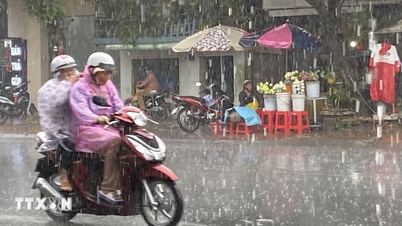Thời tiết Hà Nội sáng 30/5: Nhiều mây, có lúc mưa rào và dông