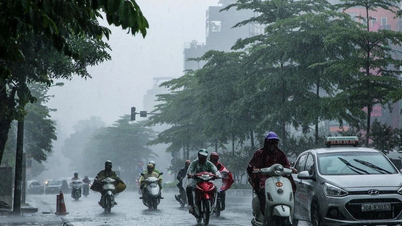 Ramalan cuaca untuk 30 Mei: Vietnam Selatan akan mengalami ribut petir, manakala Vietnam Utara akan mengalami cuaca cerah pada sebelah petang.