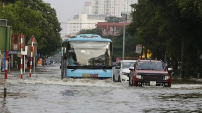 Hanói está estudando o modelo de "cidade esponja" para abordar de forma abrangente as inundações urbanas.