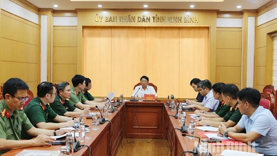 Triển khai kế hoạch về công tác lễ tân, hậu cần, kỹ thuật và tài chính trong diễn tập phòng thủ dân sự ứng phó bão mạnh, siêu bão, TKCN năm 2026