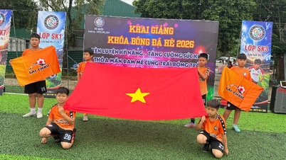 Khai giảng khóa bóng đá hè năm 2026
