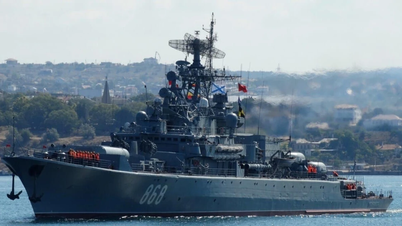 Satu-satunya kapal Proyek 1135M di Laut Hitam terkena tembakan di lepas pantai Novorossiysk.