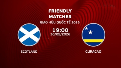 A mai, 2026. május 30-i Skócia–Curaçao barátságos mérkőzés előzetese és élő közvetítése.