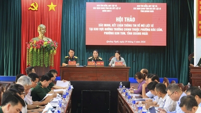 Quang Ngai: Taller para verificar la fosa común de mártires en Kon Tum.