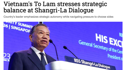 Dialog Šangri-La 2026: Mezinárodní společenství ohromeno poselstvím generálního tajemníka a prezidenta To Lama.