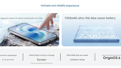 vivo S60 시리즈 출시: 7,200mAh 배터리, 144Hz 디스플레이, 3배 줌 잠망경 카메라 탑재.