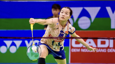 Wskazanie groźnego przeciwnika Nguyen Thuy Linh w turnieju badmintona z pulą nagród wynoszącą 38 miliardów VND.