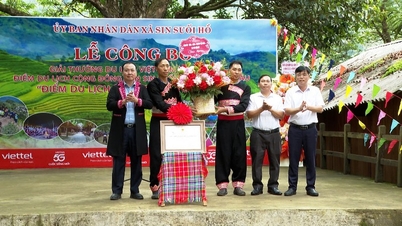 Sin Suối Hồ đón nhận danh hiệu “Điểm du lịch cộng đồng tốt nhất” Việt Nam năm 2025