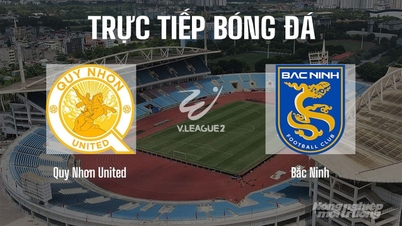 Transmisión en vivo del partido entre Quy Nhon y Bac Ninh en la V-League 2 hoy, 30 de mayo de 2026.